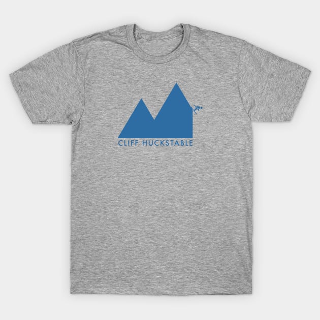 Cliff Huckstable Ski T-Shirt by foghornlegburn